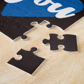 Dinosaur Keeper van de Gender Baby onthullen Legpuzzel (Zijkant)