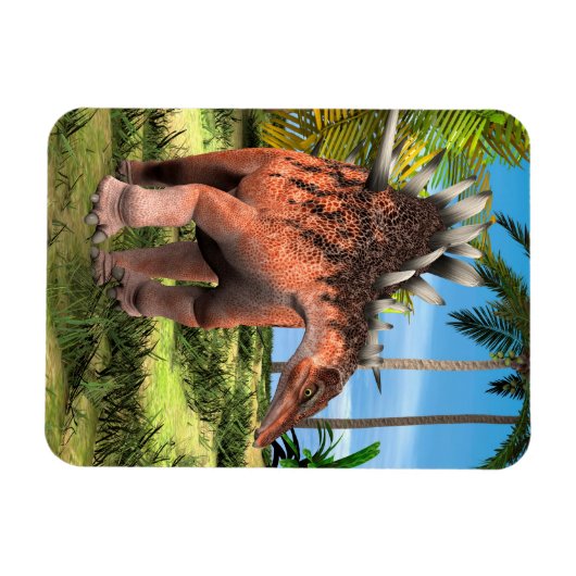 Dinosaur Kentrosaurus Magneet (Horizontaal)