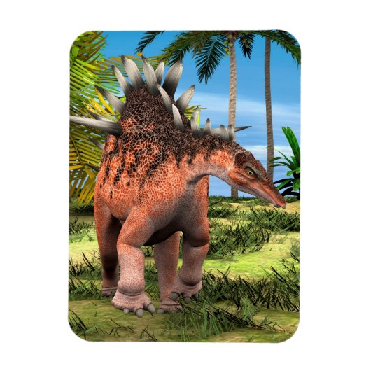 Dinosaur Kentrosaurus Magneet (Verticaal)