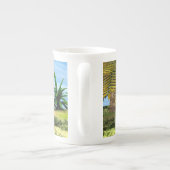 Dinosaur Kentrosaurus Porselein Kop (Achterkant)