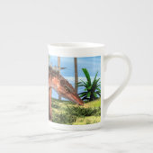 Dinosaur Kentrosaurus Porselein Kop (Rechts)