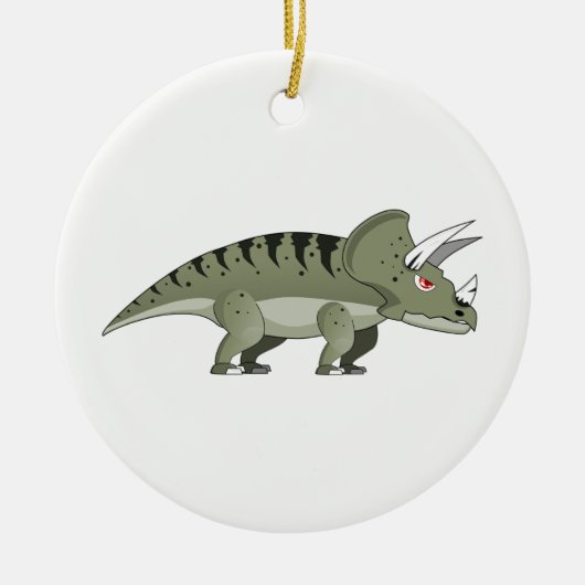 Dinosaur Keramisch Ornament (Voorkant)