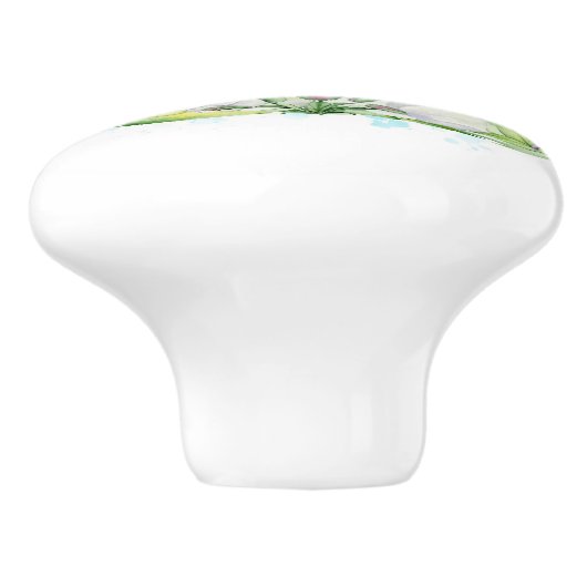 Dinosaur keramische knop (Zijkant)