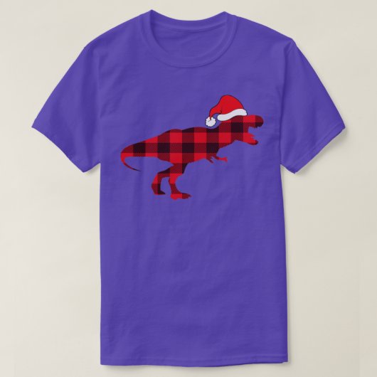 dinosaur kerst t-shirt (Design voorkant)