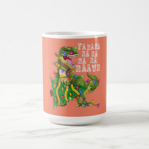 Dinosaur kerstboom Rex Mannen Boys Kinder Koffiemok