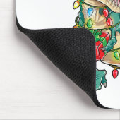 Dinosaur kerstboom Rex Pajamas Mannen jongens kers Muismat (Hoek)