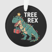 Dinosaur-kerstboom Rex Pajamas Xmas lights Ornament (voorkant)