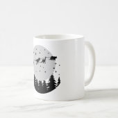 Dinosaur-kerstcadeau voor Kind, gezinsdecoratie Koffiemok (Voorkant rechts)