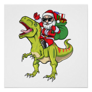 Dinosaur Kerstkerstkerstkerstkerstkerstkerstman Sh Perfect Poster