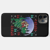Dinosaur kerstkerstkerstkerstman Case-Mate iPhone case (Achterkant (horizontaal))
