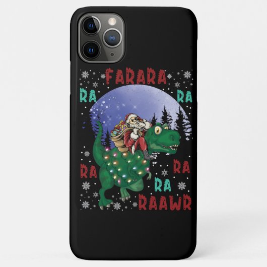 Dinosaur kerstkerstkerstkerstman Case-Mate iPhone case (Achterkant)