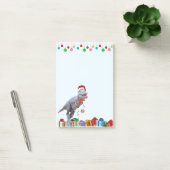 Dinosaur Kerstmis Post-it® Notes (Kantoor)