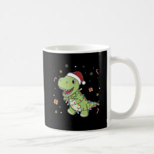 Dinosaur Kerstwinter T-Rex Dino Coffee M Koffiemok