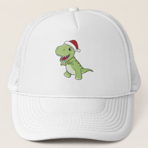 Dinosaur Kerstwinter T-Rex Dino Trucker Pet