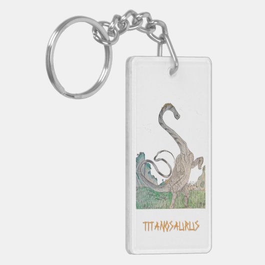 Dinosaur key chain sleutelhanger (Voorkant Links)