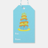 Dinosaur Kids Birthday Cadeaulabel (Achterkant)