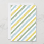 Dinosaur KIds Birthday Party Invitation Kaart (Achterkant)