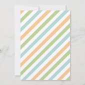 Dinosaur Kids Birthday Party Invitation Kaart (Achterkant)