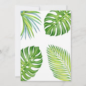 Dinosaur Kids Birthday Party Invitation Kaart (Achterkant)