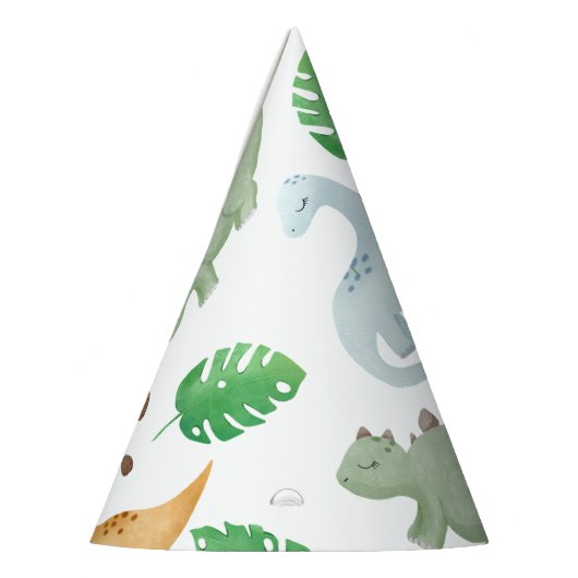 Dinosaur kind verjaardagsfeestje Pet Feesthoedjes (Links)