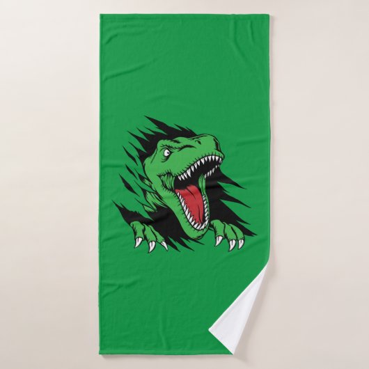 Dinosaur kinder badhanddoek (Badhanddoek)
