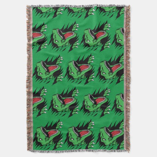 Dinosaur kinder deken (Voorkant Verticaal)