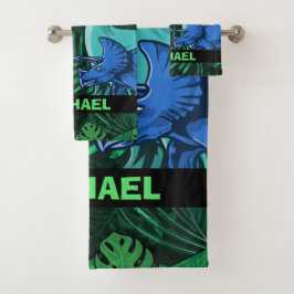 Dinosaur Kinder Dino Jurassic Trex Boy  Bad Handdoek