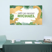 Dinosaur Kinder Dino Jurassic Trex Boy Birthday Spandoek (Beurs)