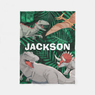  Dinosaur Kinder Dino Jurassic Trex Boy Fleece Deken
