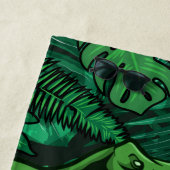  Dinosaur Kinder Dino Jurassic Trex Boy Strandlaken (In situ)