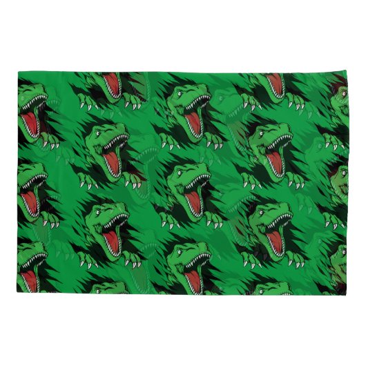 Dinosaur kinder kussensloop (Achterkant)