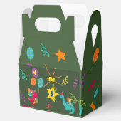 Dinosaur kinder partijtafelgerei bedankdoosjes (Geopend)