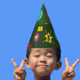 Dinosaur kinder partijtafelgerei feesthoedjes