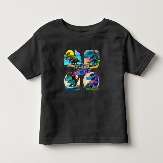 dinosaur  kinder shirts (Voorkant)