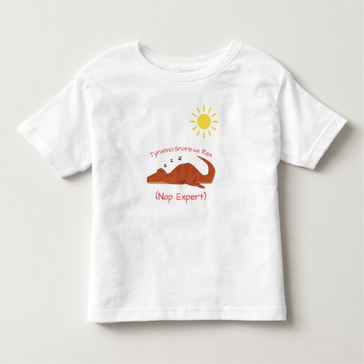 Dinosaur Kinder Shirts (Voorkant)