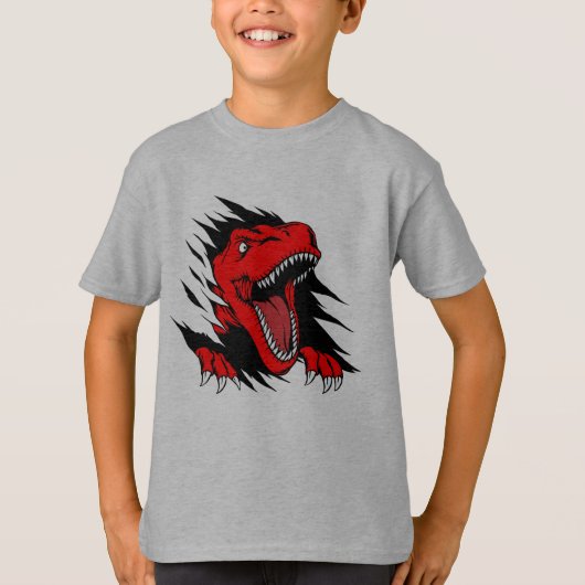 Dinosaur kinder t-shirt (Voorkant)