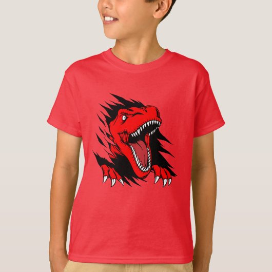 Dinosaur kinder t-shirt (Voorkant)