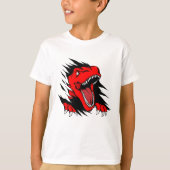 Dinosaur kinder t-shirt (Voorkant)
