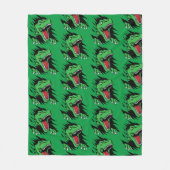 Dinosaur kinderen fleece deken (Voorkant)