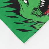 Dinosaur kinderen fleece deken (Hoek)