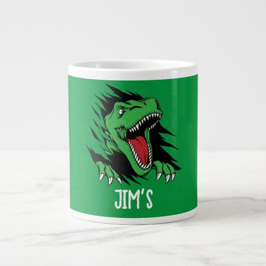 Dinosaur kinderen grote koffiekop (Voorkant)