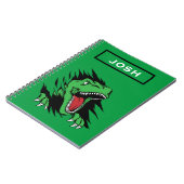 Dinosaur kinderen notitieboek (Linkerzijde)