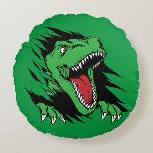 Dinosaur kinderen rond kussen