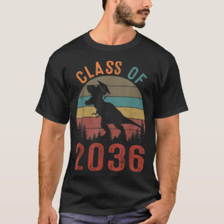 Dinosaur, klasse 2036, eerste dag, Kindertuinjonge T-shirt