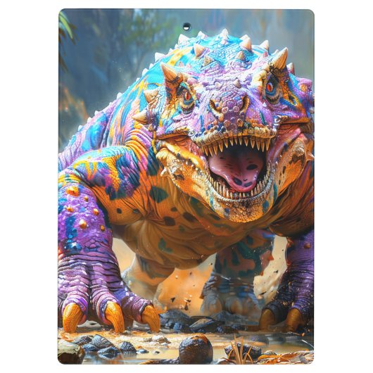 Dinosaur Klembord (Achterkant)