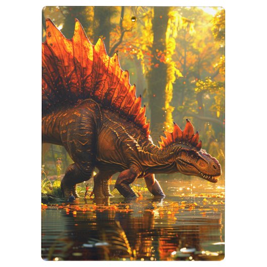 Dinosaur Klembord (Achterkant)