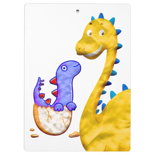 Dinosaur Klembord (Achterkant)