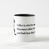 Dinosaur-koffie Mok (Midden)