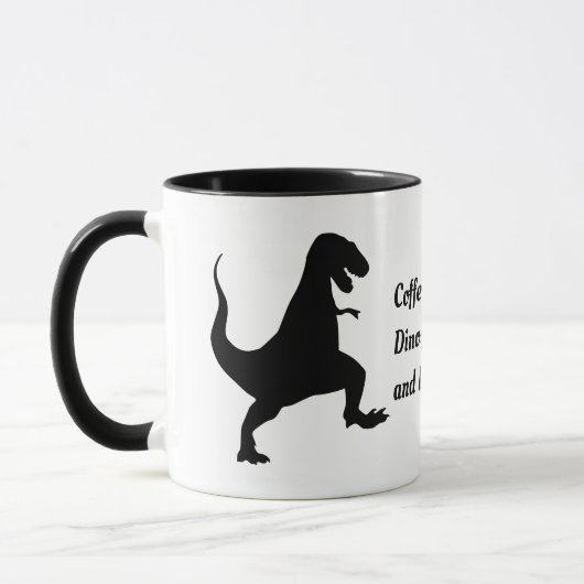 Dinosaur-koffie Mok (Links)