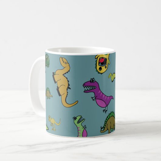 Dinosaur Koffiemok (Voorkant links)